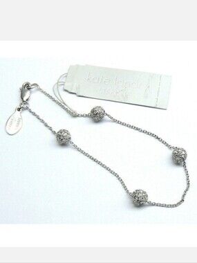 KATE LANDRY Filigree Ball Sterling Silver Bracelet